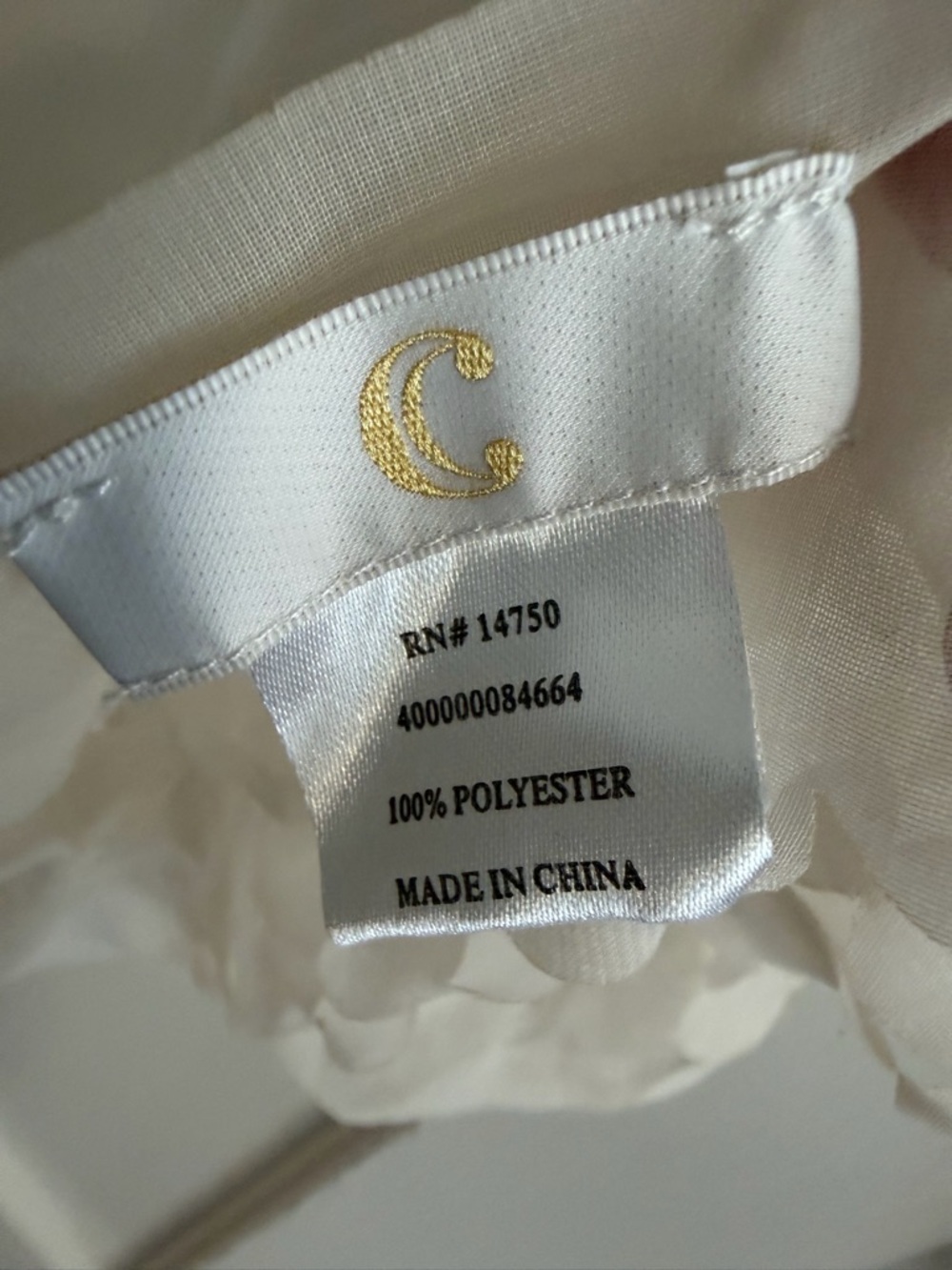 Sheer Cream laser-cut Dot Lightweight Shawl - Picture 3 of 4